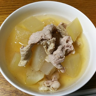 冬瓜と豚肉の出汁煮